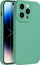 Mbrojtëse telefoni Roar Luna për iPhone 14 Pro, TPU, shkon me karikim wireless, jeshile pastel