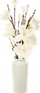 Aranzhim me lule Magnolia Composition In Vase, 75cm, vazo qeramike, e bardhë