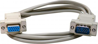 D-Sub (VGA) - Kabllo D-Sub (VGA) 2m gri