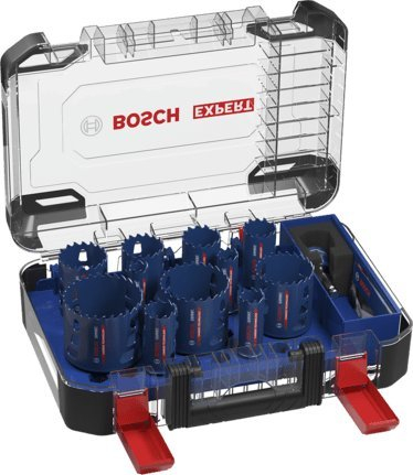 Set sharrash rrethore Bosch Expert Tough Material, 14 pjesë, për tulla, hekur e dru