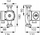 Pompa elektronike Ferro GPA II 180 32-80, 32 mm, 8 m, e kuqe