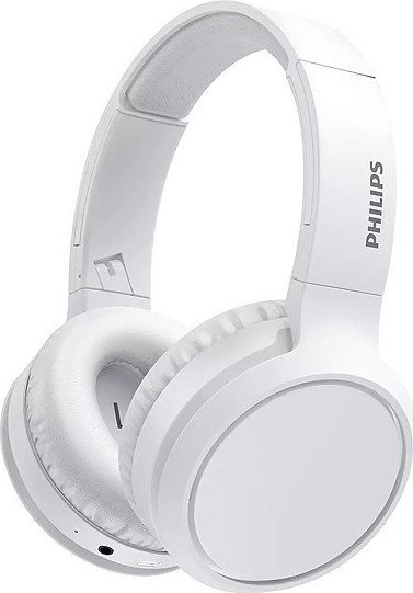 Kufje wireless Philips TAH5205WT, Bluetooth, over ear, të bardha