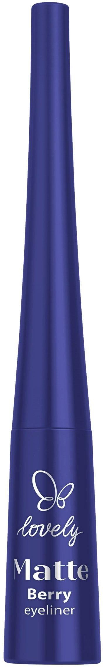 Eyeliner mat Berry, i lëngshëm, aplikator i hollë, ngjyrë vishnje