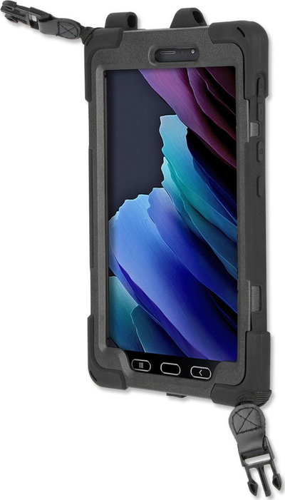 Mbulesë mbrojtëse tablet 4smarts 467845, për Samsung Galaxy Tab Active 3 8", me këmbestare, e zezë