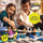 Set loje krijuese Ravensburger GraviTrax Junior Starter Set XXL Dino, për kalamaj 3+, me ngjyra nga të gjitha