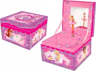 Kuti muzikore Pulio Pecoware Princesses, me sirtar, për vajza, shumëngjyrëshe