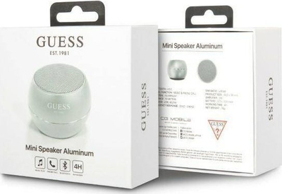 Boks portativ Guess Guwsalged Mini, Bluetooth 5.0, gri
