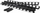 Bordurë kopshti AWTools Flex Border AW60460, plastike, 4 m, e zezë