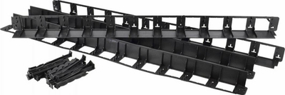 Bordurë kopshti AWTools Flex Border AW60460, plastike, 4 m, e zezë
