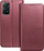 Këllëf telefoni Magneto për Xiaomi Redmi 10C, tip libër, me magnet, burgundy