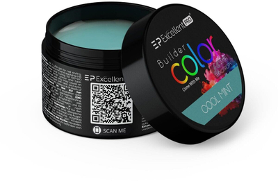 Xhel ndërtues për thonj Builder Gel Pastel Cool Mint, 15g, mente
