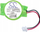 Bateri CMOS litium për DELL, 3.0V, 200mAh, Latitude E6320 Precision M4600 M6600