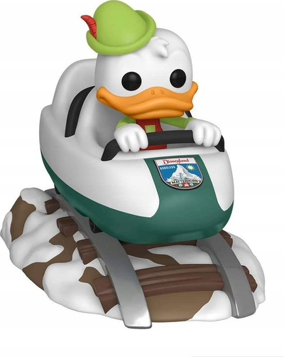 Колекционерска фигура Funko POP Ride Disney 65th Donald Duck Matterhorn, винил, повеќебојна