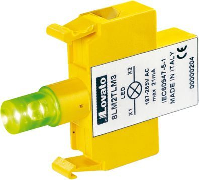 Lambë sinjalizuese Lovato Electric, e verdhë