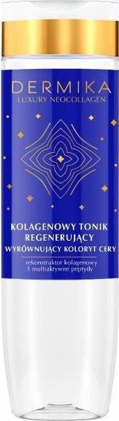 Tonik fytyre Dermika Luxury Neocollagen për njëtrajtësim toni, 200 ml