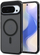 Kapak telefoni Spigen Ultra Hybrid MagSafe për Google Pixel 10 Pro XL, transparent, me kornizë gri të errët