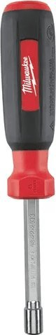 Çelës tubor Milwaukee HollowCore, 6mm, magnetik, i kuq e zi