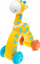Lodër shtytëse Chicco Giraffe Push and Go, mekanizëm shtyp dhe nise, me shumë ngjyra