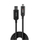 Kabllo USB Lindy USB 3.2 Gen 1, Type A me Type C, 25m, e zezë