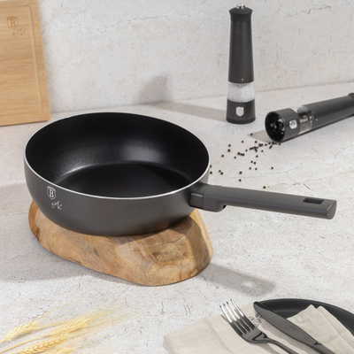 Tigan BERLINGERHAUS BH-8119, 26 cm, sipërfaqe jo-ngjitëse, antracit