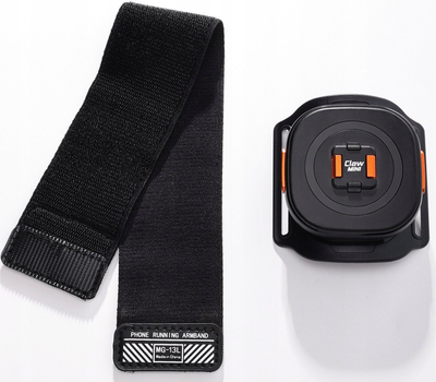 Mbajtëse dore për telefon Vrig MG-13L Claw Mini System, alumini, magnetike, e zezë