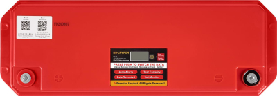 Bateri LiFePO4 Vipow 200Ah, me Bluetooth, 12V