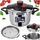 Tenxhere me presion Oceov Storm, 5L, mbyllje automatike, çelik inox