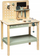 Set punëtori druri për kalamoj Atmosphera for Kids DIY Workbench Toy, gati 75cm, ngjyrë natyrale