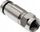 Konektor F kompresion Alantec WTR455, RG6, diametër 4.55mm, argjendtë