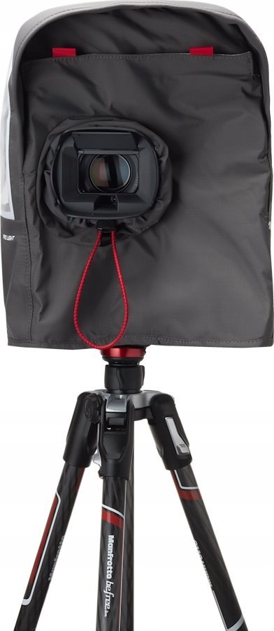 Mbulesë shiu për kamerë Manfrotto Pro Light Cineshield S/M, tri shtresa, transparente