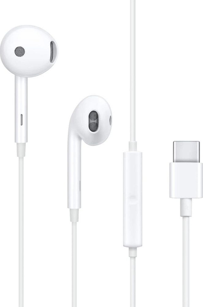 Kufje OPPO USB Type C, in ear, ngjyrë e bardhë