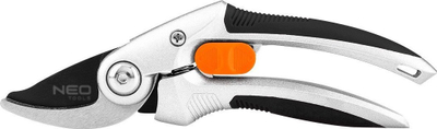 Gërshërë kopshti Neo Bypass Shear Pruner, 210 mm, pret degë deri në 20 mm, e kuqe
