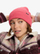 Kapelë Roxy Tropical Snow Beanie, akrilik, për femra, rozë fuchsia