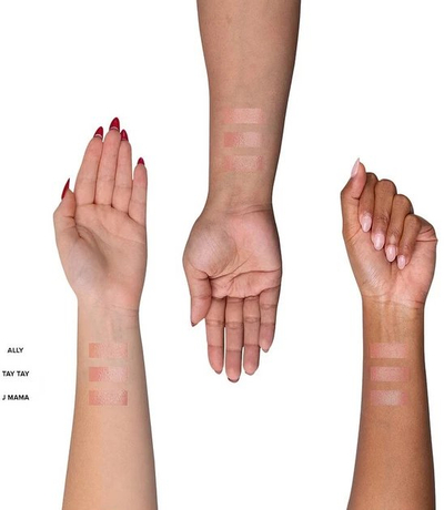 Set balsami për buzë dhe faqe Nudestix Nude Natural Lips, 3 copë, mini, nude natyrale