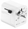 Përshtatës udhëtimi Gembird Grounded Universal, 20W, USB C PD, USB A QC, i bardhë