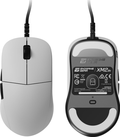 Maus gaming Endgame Gear XM2 8K, optik, me kabllo, i bardhë