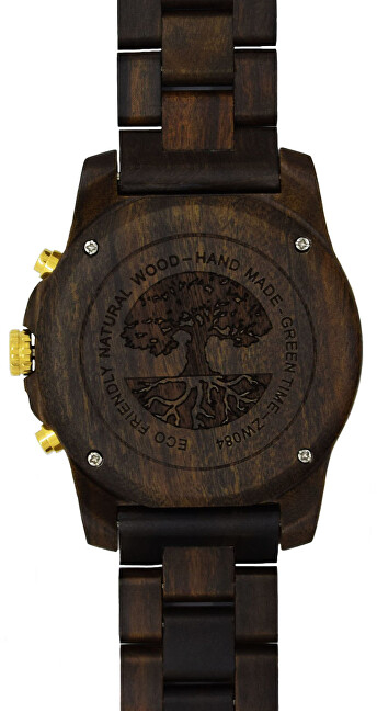 Orë dore Green Time Stone ZW084B, man