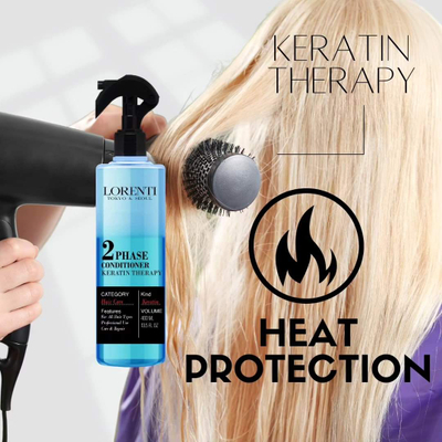 Kondicioner për flokë Lorenti, me keratinë 400ml