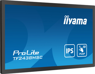 Монитор на допир iiyama ProLite TF2438MSC-B1, 24\", IPS, Full HD, црн