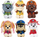 Lodër pelushi Gund Mini Plush, 3.5", 9 cm, shumëngjyrëshe