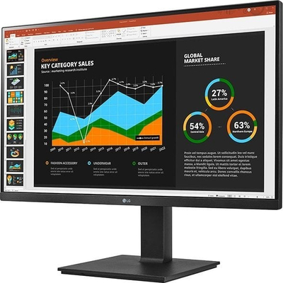 Monitor LG 27BQ75QB-B, 27", QHD, USB Type-C™, 65W, i zi