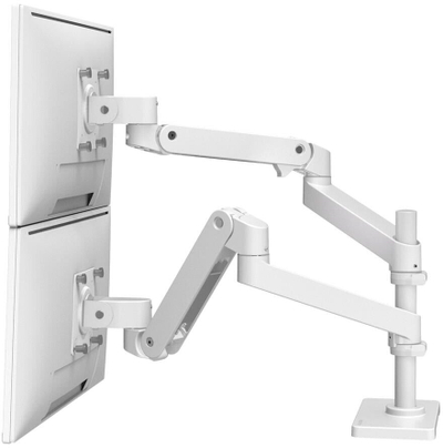 Krah monitori Ergotron LX Pro Series 45-710-290, 24", rregullim në lartësi, argjendtë