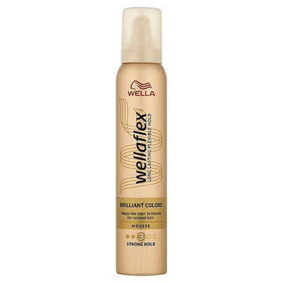 Shkumë për flokë Wella Wellaflex Brilliant Colors, 200 ml
