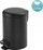 Kosh me pedale Sapho PEDAL BIN POTTY, 5L, çelik inox, i zi mat