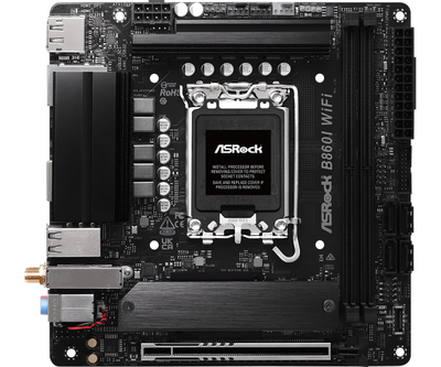 Pllakë amë ASRock B860I WIFI, Mini ITX, DDR5, me WiFi
