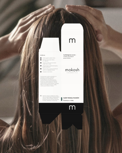 Serum flokësh Mokosh Trichologiczne, stimulon rritjen, 90ml, transparent