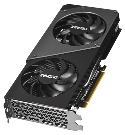 Графичка картичка Inno3D GeForce RTX 4060 X2 OC, 8GB, GDDR6, црна