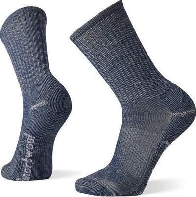 Çorape Smartwool Classic Hike Light Cushion Crew, për burra, lesh Merino, blu Alpine