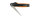 Thikë Fiskars, 185mm, zezë/ portokalli