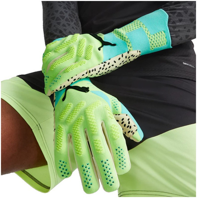 Doreza portieri Puma Future Ultimate, latex, futboll, jeshile verdhë